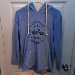 blue virginia beach hoodie